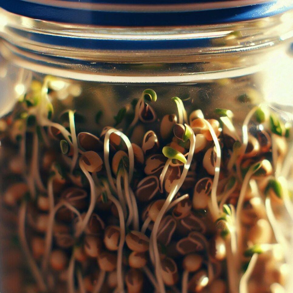 How to Grow Alfalfa Sprouts in a Jar: Salad Greens in Your Kitchen